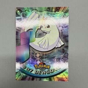 Pokémon Topps TV Animation Series 2 Dewgong Rainbow Foil Blue Logo Card 87 LP